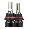 F2 9007 / HB5 2 PCS DC9-36V / 25W / 6000K / 2500LM IP68 Waterproof Car LED Headlight(Cold White Light)