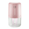 T06 Large-Capacity Atmosphere Night Light Household Dual Spray Air Humidifier, Color: Pink Battery