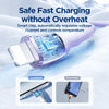 JOYROOM SA29-AL3 3A USB to 8 Pin Liquid Silicone Fast Charging Data Cable, Length: 1.2m(Purple)
