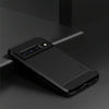 For Google pixel 7 Pro 5G MOFI Gentleness Series Brushed Texture Carbon Fiber TPU Phone Case(Black)