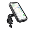 Waterproof Motorcycle Bicycle Cell Phone Holder 360 Rotating Riding Navigation Holder, Model: Handlebar