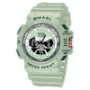SMAEL 8065 Waterproof Sports Multifunctional Luminous Watch Men(Matcha Green)