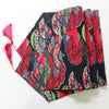 Ethnic Style Cotton and Linen Table Flag Printed Double Dining Table Placemat, Size:32x180cm(Red)