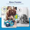 Dog Puzzle Feeder, Slow Feeder, Rotating Treat Toy