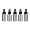 Refillable Glass Fine Mist Atomizers Aluminum Bottle, 50ml(Black)