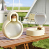 Portable Pet Water Bottle 500ml Foldable Travel Cup White