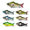23g/11.5cm Long Casting Slow Sinking Spinning Multi-section Sea Fishing Freshwater Lures(06)