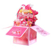 Colorful 3D Three-dimensional Handmade Hollow Paper Carving Birthday Card(Pink)