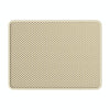 Cat Litter Mat 45x30cm Double Layer EVA Beige Washable