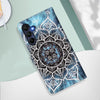 For Samsung Galaxy A26 5G Colored Drawing Pattern Plain Weave Leather Phone Case(Undersea Mandala)
