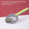 Cat Litter Scoop with Hook - Grey/Green