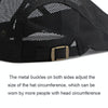 Summer Mesh Breathable Vintage Cap(Black)