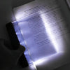 Book Wedge Reading Night Light, 3 LED Bright Panel Travel Lamp