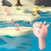 2 PCS Outdoor Splashing Cartoon Water Spray Toy For Children(Green Dinosaur)