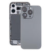 iPhone 16 Pro Back Glass Cover Replacement (Black)