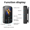 MP3 Bluetooth Music Player HIFI Sports Clip Touch Screen MP4, Memory: 32GB(Black)