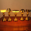 Retro Bar USB Rechargeable Metal Touch Desk Lamp, Specification: Gold(C Model)