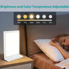 SAD White Noise Phototherapy Lamp Smart Emotional Night Light Music Decompression Therapy Light With Type-C Line+US Plug