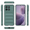 For Xiaomi Redmi K70 / K70 Pro 5G Magic Shield TPU + Flannel Phone Case(Dark Green)