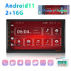 A2769 7 Inch Android Navigation WIFI Version 2+16G Vehicle Machine Central Control Large Screen, Spec: Standard+12Lights Camera