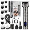 6 In 1 Men Multi-Functional Clipper Metal Body Hair Cutting(Silver Gray)