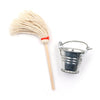 3 PCS Creative Mini Kitchen Garden Mop Bucket Child Role Playing Toy