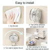 Bathroom No Punch Tissue Organizer Household Wall Mounted Suction Cup Tissue Box, Style: Small Transparent