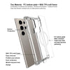 For Samsung Galaxy S24 Ultra 5G IMAK Space Shield PC + TPU Airbag Shockproof MagSafe Phone Case(Transparent)