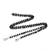 Mask Lanyard Handmade Crystal Bead Chain Anti-Drop Hanging Glasses Chain, Color:Black
