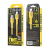 WK WDC-10 PD 20W USB-C/Type-C to 8 Pin Silicone Data Cable, Length: 1.2m(Yellow)