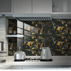 4 PCS  Crystal Film Wall Tile Sticker Imitation Marble Pattern Wall Sticker(DLS037)