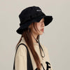 Summer Outdoor Mountaineering Fisherman Hat Camping Sun Protection Cap, Size: M(Black)
