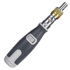 2050C Portable 10 In 1 Hidden Bits Multi-angle Ratchet Corner Screwdriver Set(Gray)