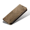 For Xiaomi Redmi K70/K70 Pro Denim Texture Casual Style Horizontal Flip Leather Case(Khaki)