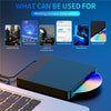 X001 USB 3.0+Type-C Disc Player External Optical Drive CD / DVD Burner Reader