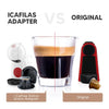 Compatible With Dolce Gusto Coffee Machine To Nespresso iCafilas Capsule Adapter Conversion Tray, Style: Star