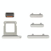 iPhone 14 Pro SIM Tray & Side Keys (Silver)