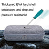 CHKJOK Game Console Bracket Function EVA Protective Sleeve For Switch Oled(Gray)