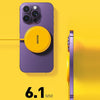 WK WP-U166 15W Magnetic Wireless Charger(Yellow)