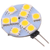 G9 9 LEDs SMD 5050 108LM 2800-3200K Stepless Dimming Energy Saving Light Pin Base Lamp Bulb, DC 12V(Warm White)
