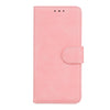 For Asus Zenfone 9 Skin Feel Pure Color Flip Leather Phone Case(Pink)