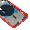 iPhone 12 Red Battery Back Cover with Keys, Tray & Flex Cable
