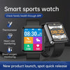 Q333 1.7 inch Screen Sports Bluetooth Smart Watch(Black)