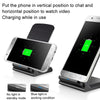 15W Desktop Wireless Charger Mobile Phone Wireless Fast Charging Bracket(White)