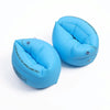 Children Arm Circle Learning Swimming Training Circle Adult Swimming Sleeve Safety Double Air Bag Floating Ring(Blue)