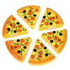 3 PCS Children Kitchen Pizza Party Fast Food Slices Cutting Pretend Play Food Toy