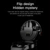 R6 1.32-Inch TWS 2-In-1 Bluetooth Headset Smart Watch, Heart Rate / Blood Oxygen Monitoring(Black Silicon)