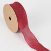 Kapok Yarn Ribbon Flower Packaging Ribbon Headdress Headband(Wine Red)