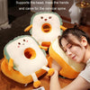 Students Double-sided Napping Pillow Office Nap Artifact Girls Sleeping Pillow, Style: L Carrot