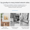 86 Type Through Wall AP Panel 300M Hotel Wall Relay Intelligent Wireless Socket Router With USB(Silver)